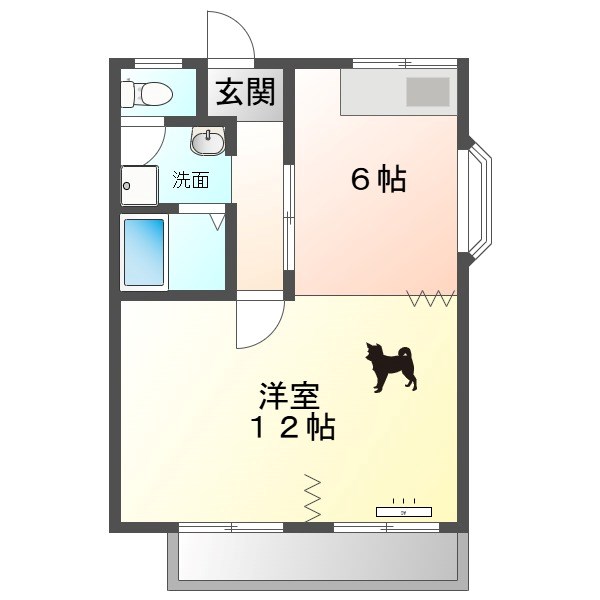 長野県埴科郡坂城町上平 間取り