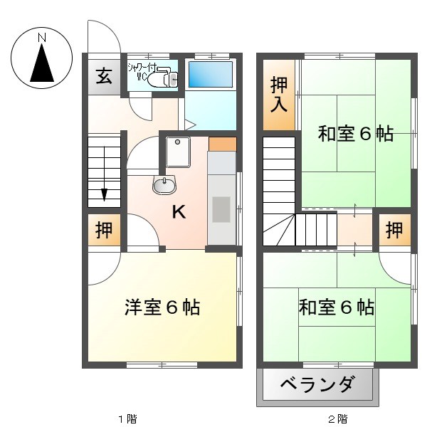 カイホァーサンビエン　 間取り