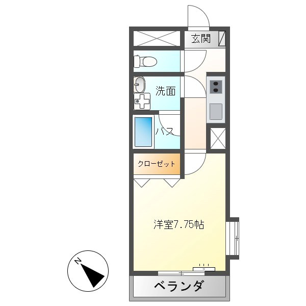 サンライン東部 間取り
