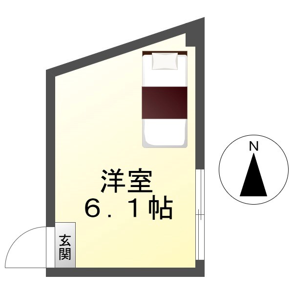 中央2丁目アパート 間取り