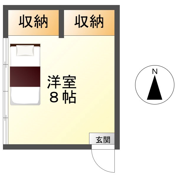 中央2丁目アパート 間取り