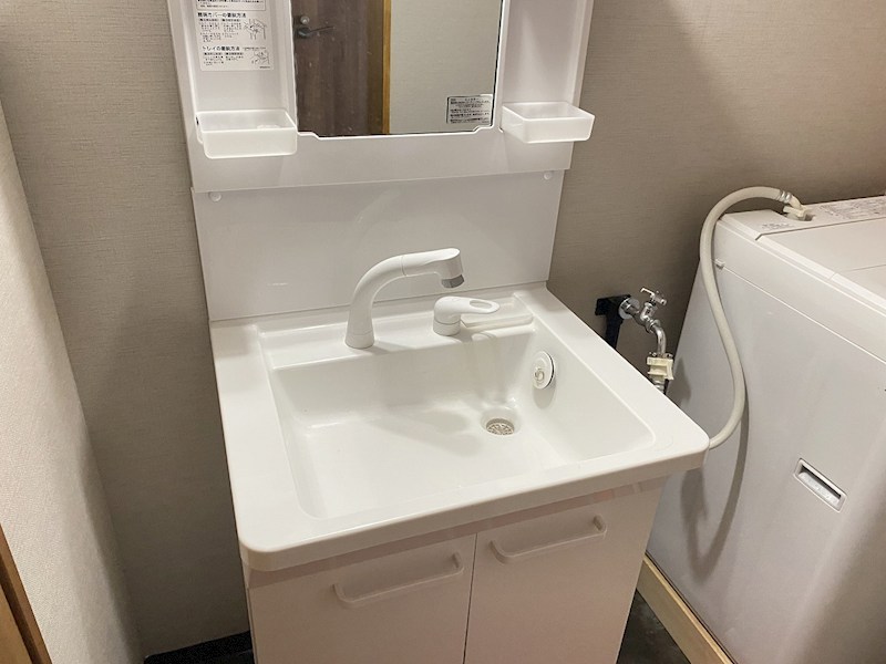 中央2丁目アパート 洗面所