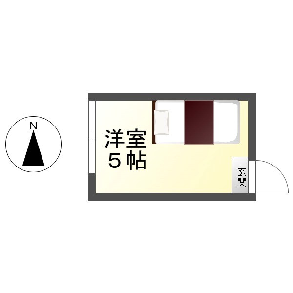 中央2丁目アパート 間取り
