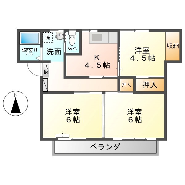 古里ハイツ 間取り
