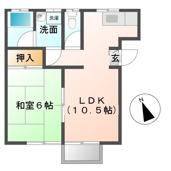 ターナーハイツＡ 間取り