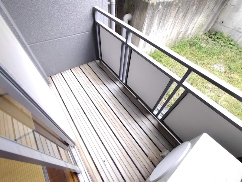 エクセルコーポ材木町 ベランダ