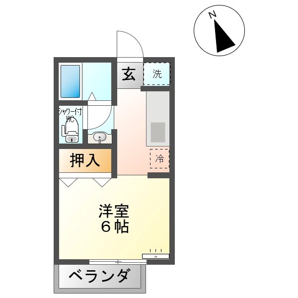 サンビレッジ塩尻B 間取り
