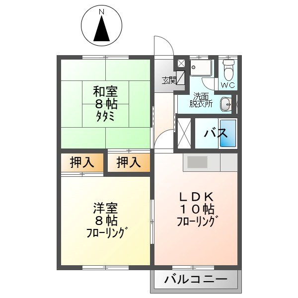 ファミール茅野 間取り