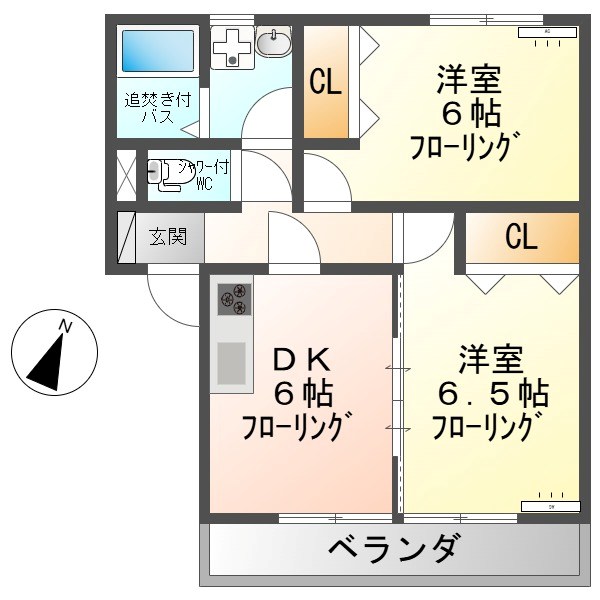 メゾンアプリコット 間取り