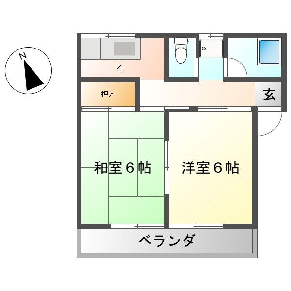 サンテラス東部 間取り