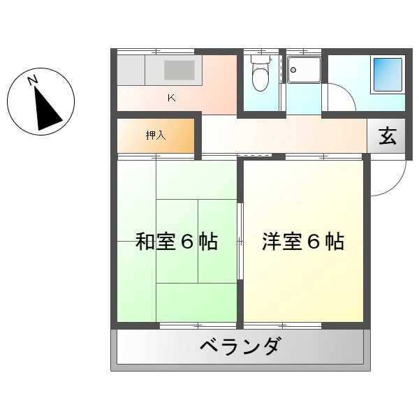 サンテラス東部 間取り