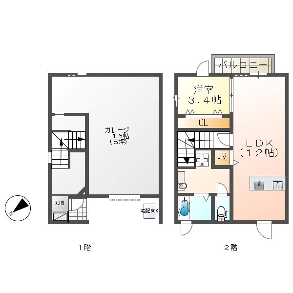 グランサンクⅣ 間取り