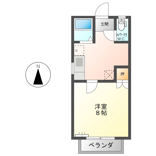 コーポ花園 間取り