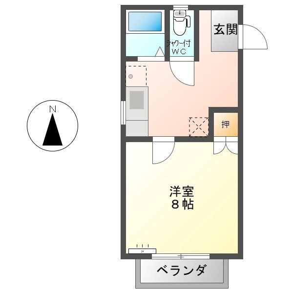 コーポ花園 間取り