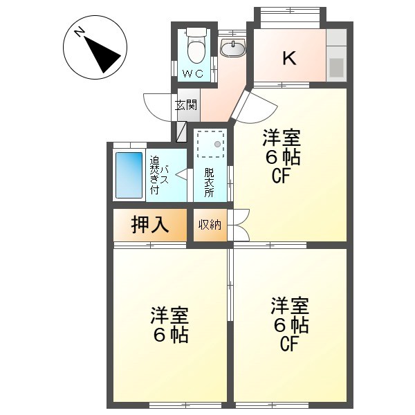 西沖マンション 間取り