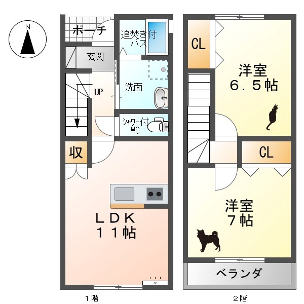 セレッソKAZAWA 間取り