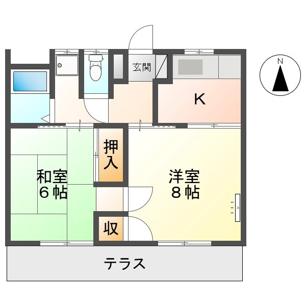 小林ハイツ 間取り