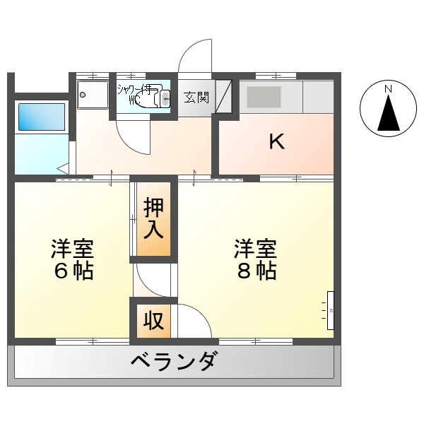 小林ハイツ 間取り