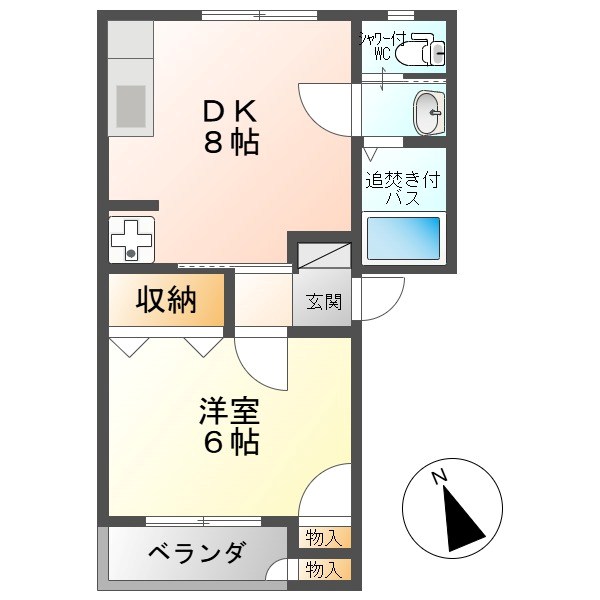 パールハイツＡ 間取り