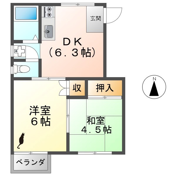プロミネンス壱番館 間取り