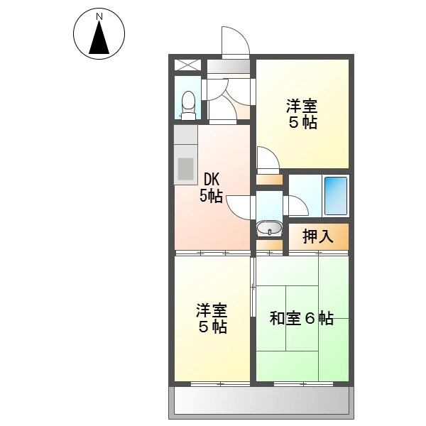 長野県上田市住吉 間取り