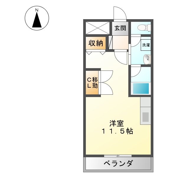 Brandnew City E 間取り