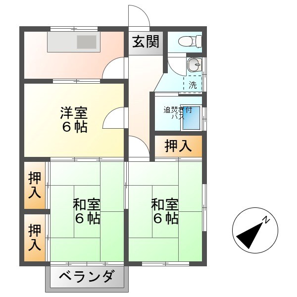 竹内アパート 間取り