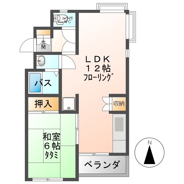 レジデンス染谷台Ｃ 間取り