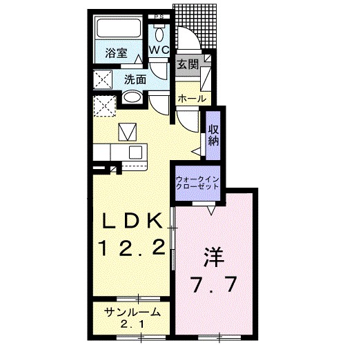 ドリームコート御代田Ａ 間取り
