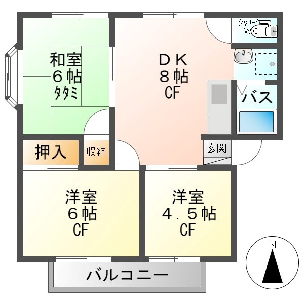 ブリリアント北 間取り