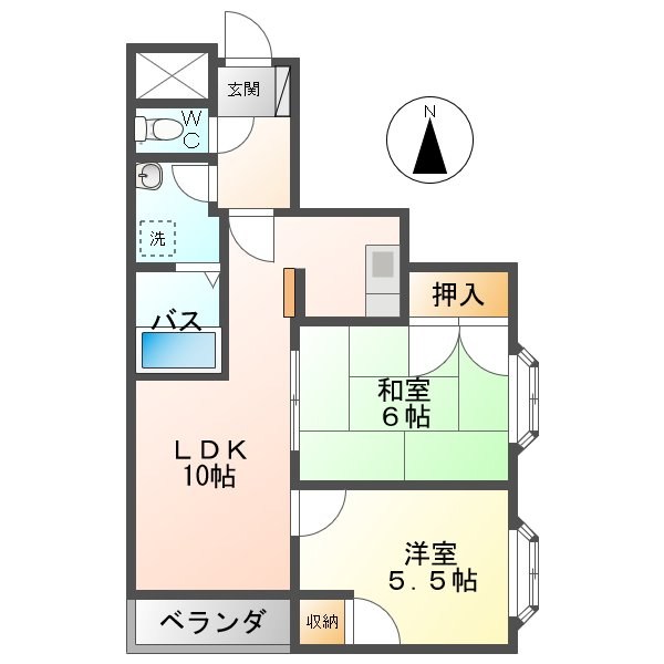メゾン２１住吉Ａ 間取り