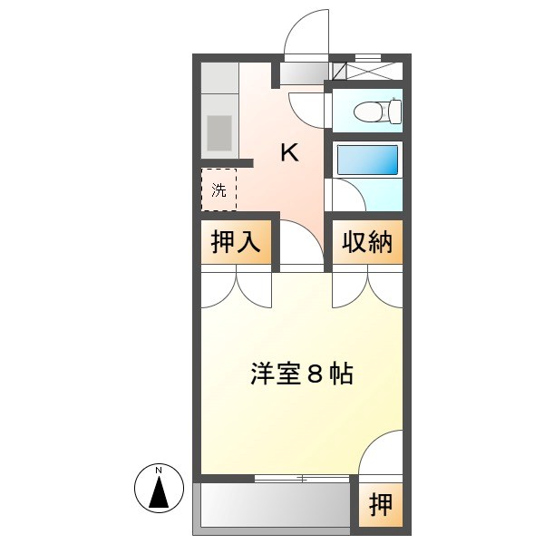 コーポ市川 間取り