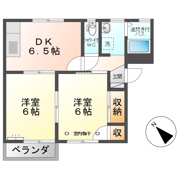 アドバンス曽根A 間取り