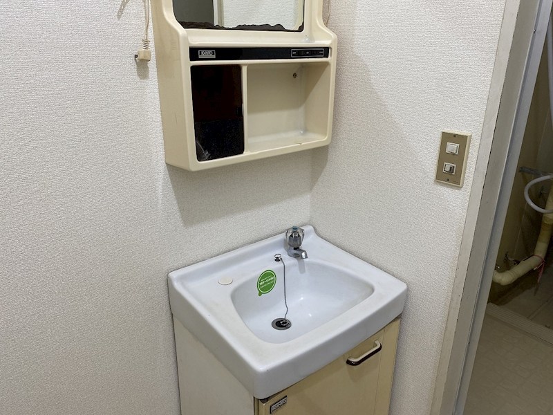 東部マンション 洗面所