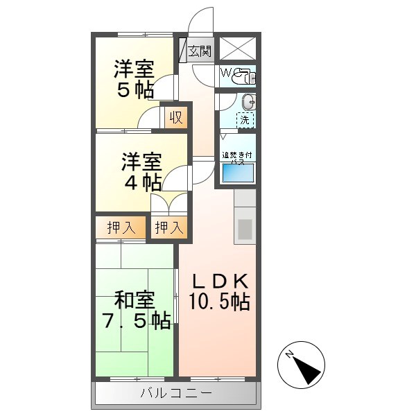 フォーエバー小林 間取り
