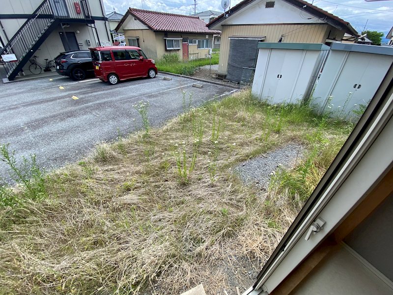 公和ハイツ ベランダ
