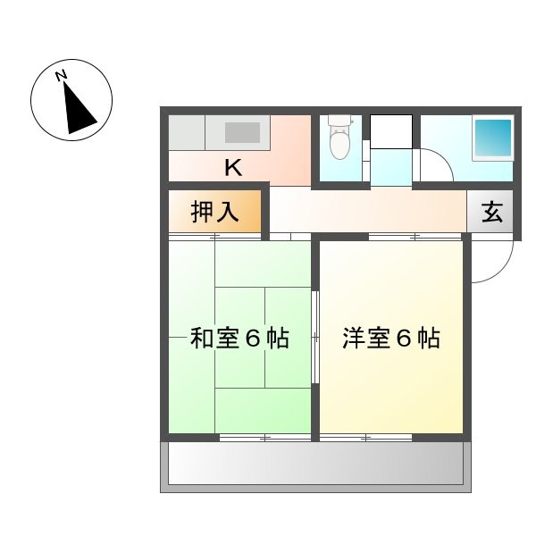 サンテラス東部 間取り