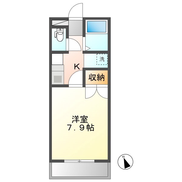 ハイツアクエリアス 間取り
