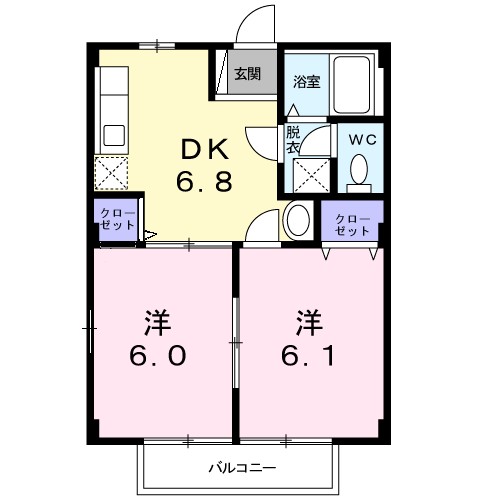 アドミラブール 間取り