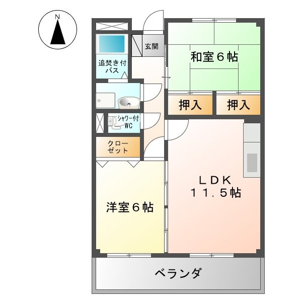リンピアあっぷる 間取り