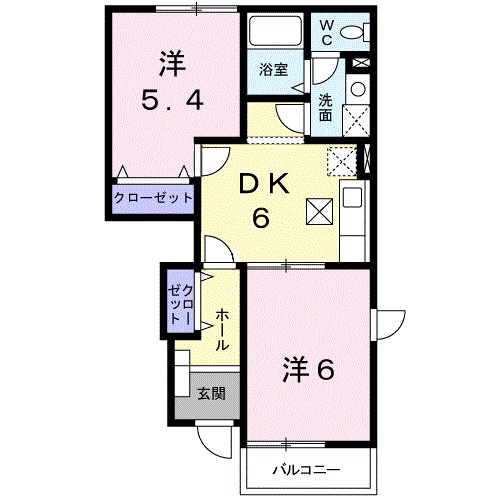 エヴァーグリーン小泉 間取り