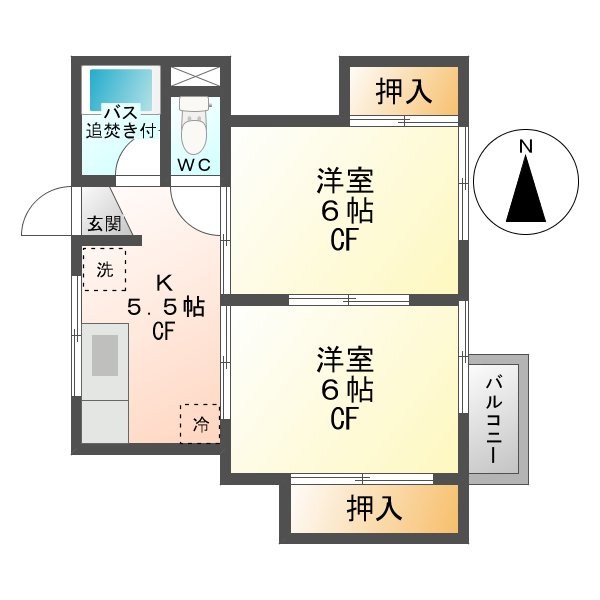 コーポミヤモト 間取り