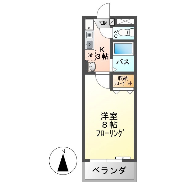 ラ・セゾン青木Ａ棟 間取り