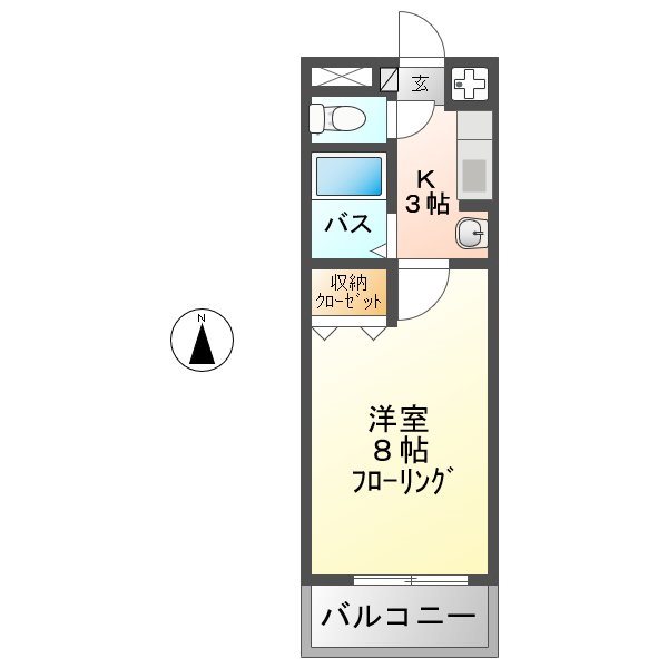 ラ・セゾン青木Ａ棟 間取り