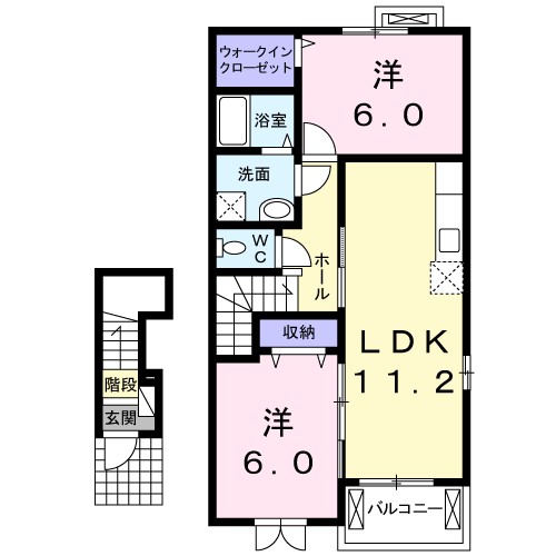 ル　ラフィーネ 間取り