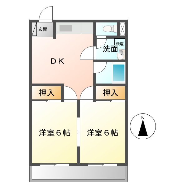 サンハイツ 間取り