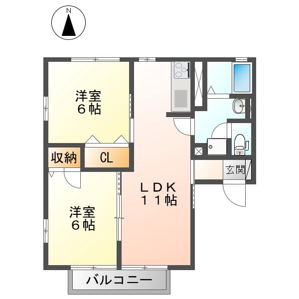 ブラウンヒルズ 間取り