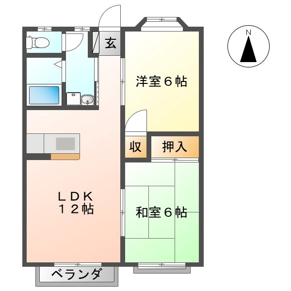 ハーベスト築地 間取り