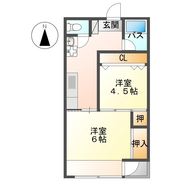 アルプス水野ビル 間取り
