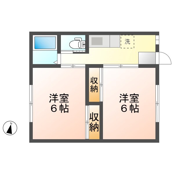 かえで荘 間取り